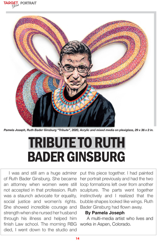 "Freedom of Beauty," Autumn issue of TargetGlobal