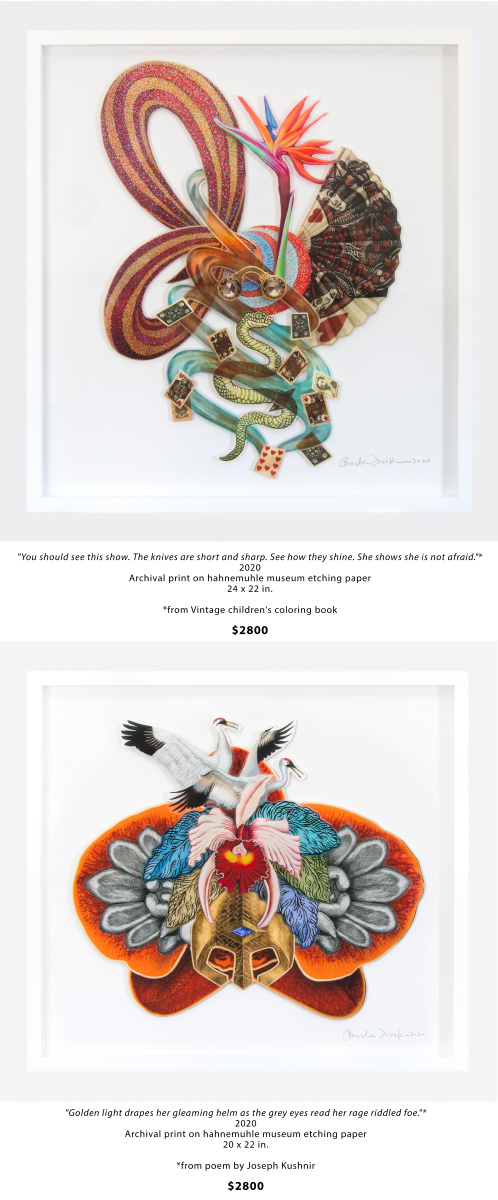 Masks/Headdresses Prints, 2019-2020